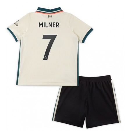 Billiga Fotbollströjor Liverpool James Milner 7 Barn Borta tröja 2021/22 Kortärmad 
